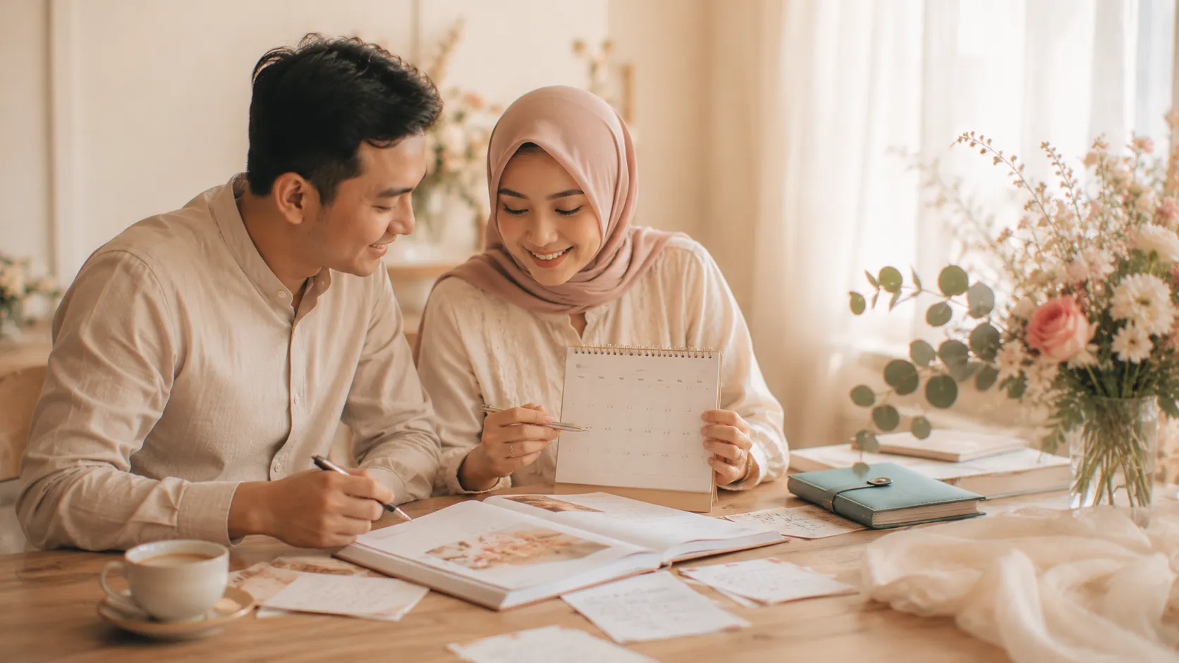 Cover artikel: checklist tiga bulan terakhir pernikahan